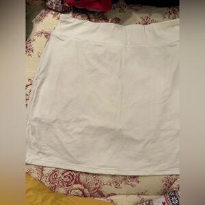 Elegant White Women's Skirt